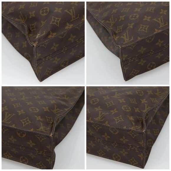 LOUIS VUITTON Monogram Sac Plat Hand Bag - Picture 16 of 16